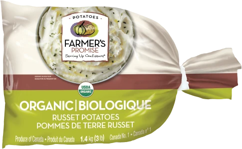 Sac de BIOLOGIQUE Pommes de terre Russet