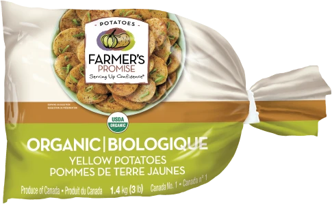 Sac de BIOLOGIQUE Pommes de terre jaunes